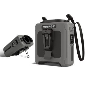 10000mAh Portable Waist Fan with LED Light