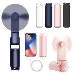 Compact USB Rechargeable Folding Handheld Fan