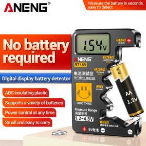 ANENG BT189 Universal LCD Battery Tester Tool