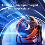 Portable Camping Fan Light with Power Bank