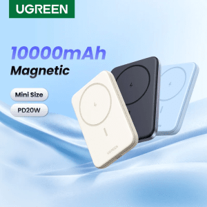 UGREEN 10000mAh Magnetic Power Bank for iPhone 15