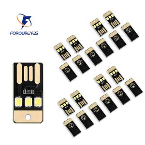 20-Pack Mini USB Book Lights for Travel