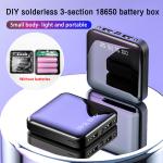 Type-C Power Bank Battery Holder for Smartphones