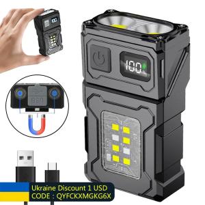 Rechargeable Mini LED Flashlight for Camping