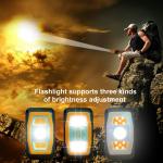 Portable Emergency Solar Radio with Flashlight Charger