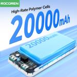Rocoren 20,000mAh Fast Charge Power Bank