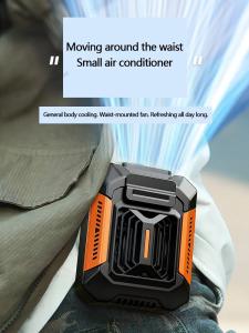 Portable Belt Clip Fan and Power Bank Combo