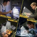 Dimmable USB Rechargeable LED Work Light Torch