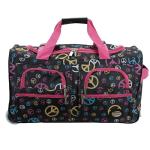 Rockland 22" Peace Rolling Duffel Bag