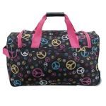Rockland 22" Peace Rolling Duffel Bag