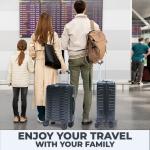 Lightweight Hard Shell Suitcase with TSA Lock