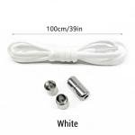 No Tie Elastic Shoelaces with Metal Locks