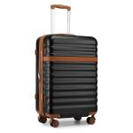 KONO Expandable Hard Shell Suitcase with Wheels