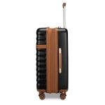 KONO Expandable Hard Shell Suitcase with Wheels