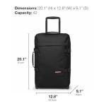 Eastpak TRANVERZ S 42L Black Suitcase
