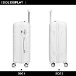 Kono Lightweight Hard Shell Spinner Suitcase 65cm