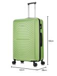FLYMAX Lightweight 24" Hard Shell Suitcase