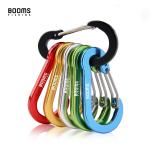 Aluminum Carabiner Keychain Set for Outdoor Adventures