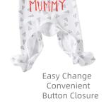 2-Pack Cotton Long Sleeve Newborn Rompers