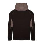 Horton Hoodie for Men - Black/Grey 80% Cotton