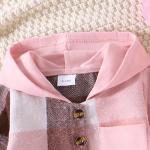 Toddler Girls Winter Outfit Set in Pink