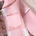 Toddler Girls Winter Outfit Set in Pink