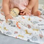 Large Muslin Swaddle Blankets for Newborns - 2 Pack