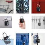 4 Digit Waterproof Combination Lock Padlock