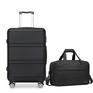 KONO 2-Piece Hard Shell Cabin Luggage Set