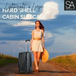 Hardshell Cabin Suitcase with Spinner Wheels
