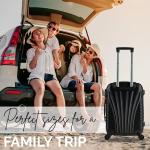 Hardshell Cabin Suitcase with Spinner Wheels