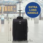 Lightweight 21" Carry-On Trolley Bag with Wheels