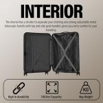 ATX Large Lightweight Spinner Suitcase with TSA Lock