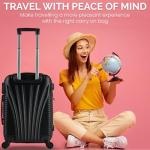 Hardshell Cabin Suitcase with Spinner Wheels