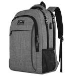 MATEIN Lightweight Travel Laptop Backpack with USB Port