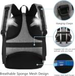 MATEIN Lightweight Travel Laptop Backpack with USB Port