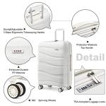 Kono 28-Inch Lightweight Hard Shell Suitcase