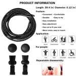 Elastic No Tie Shoelaces for Sneakers - Two Pack