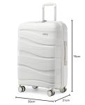 Kono 28-Inch Lightweight Hard Shell Suitcase
