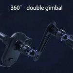 360° Car Phone Holder with Gravity Lock Adjustability