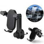 360° Car Phone Holder with Gravity Lock Adjustability