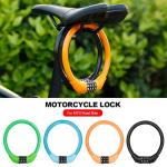 Portable Anti-Theft Bicycle Cable Lock with Code