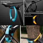 Portable Anti-Theft Bicycle Cable Lock with Code
