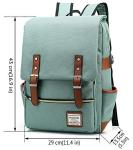 Vintage Unisex Backpack for School and Travel