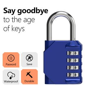 Anti-Theft Combination Padlock for Travel Luggage