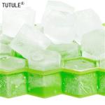 Honeycomb Ice Cube Tray with Lid - 37 Compartments
