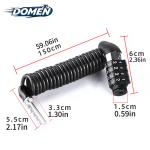 Domen 4-Digit Code Bicycle Chain Lock
