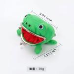 Anime Frog Coin Purse - Cute Plush Wallet