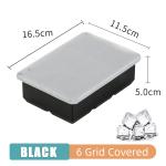 Silicone Ice Cube Maker with Lid - 4/6/8/15 Grid