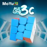 Meilong3C Stickerless 3x3 Speed Cube Puzzle